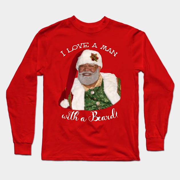 Love a Beard Long Sleeve T-Shirt by North Pole Fashions